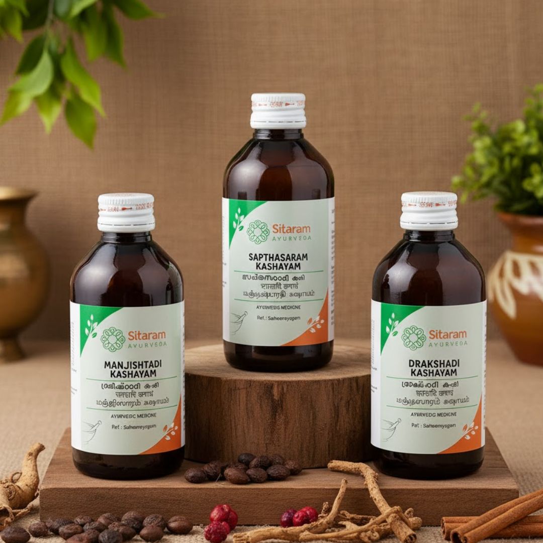 Sitaram Ayurveda Kashayam (Decoctions) collection