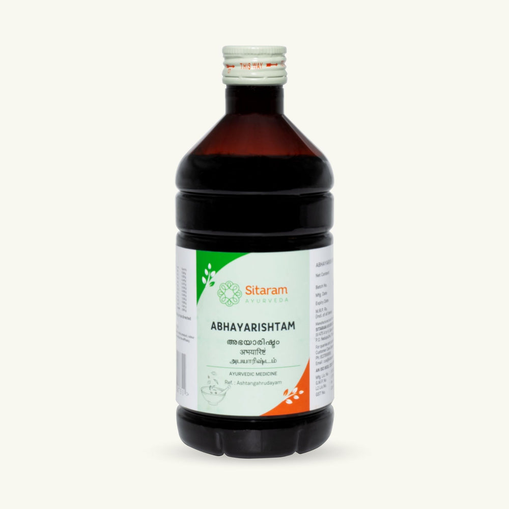 Sitaram Ayurveda, Abhayaarishtham, Ayurvedic supplement