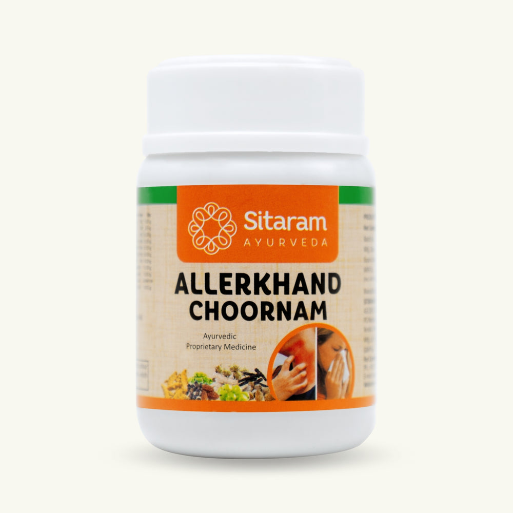 Sitaram Ayurveda, Allerkhand Powder, Ayurvedic supplement