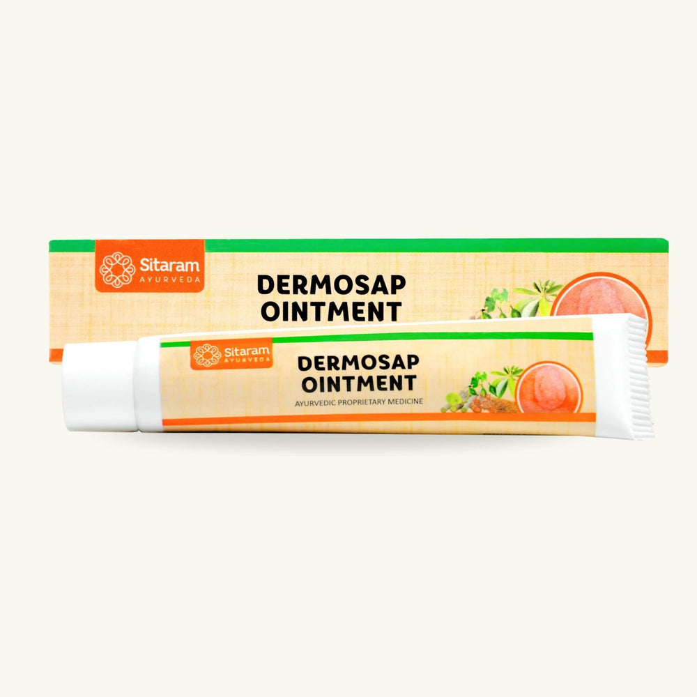 Sitaram Ayurveda, Dermosap Ointment, 15 g, classical Ayurvedic preparation