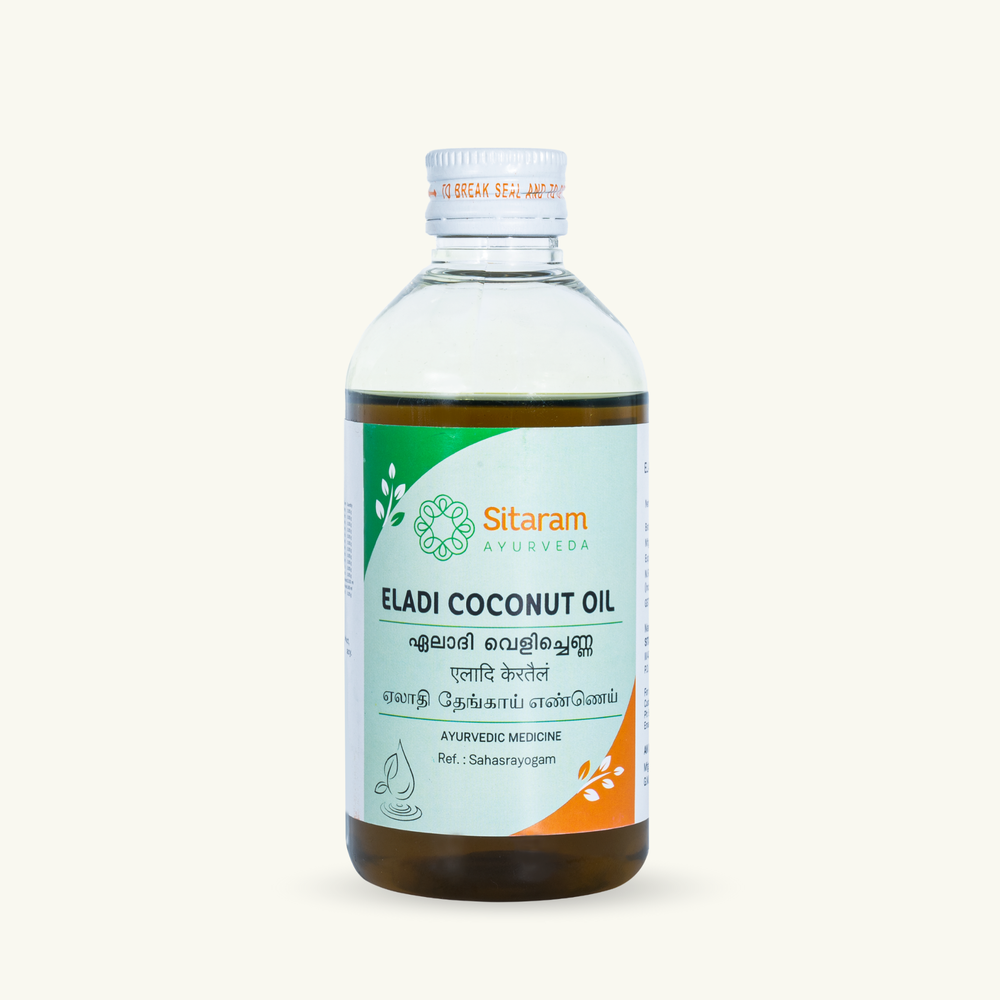 Sitaram Ayurveda, Eladi Coconut Oil, classical Ayurvedic preparation