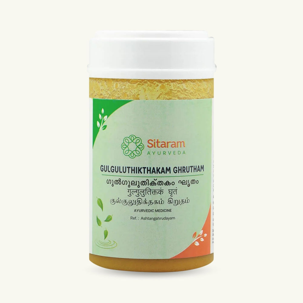 Sitaram Ayurveda, Guggulu Thiktaka Ghritam, Ayurvedic supplement
