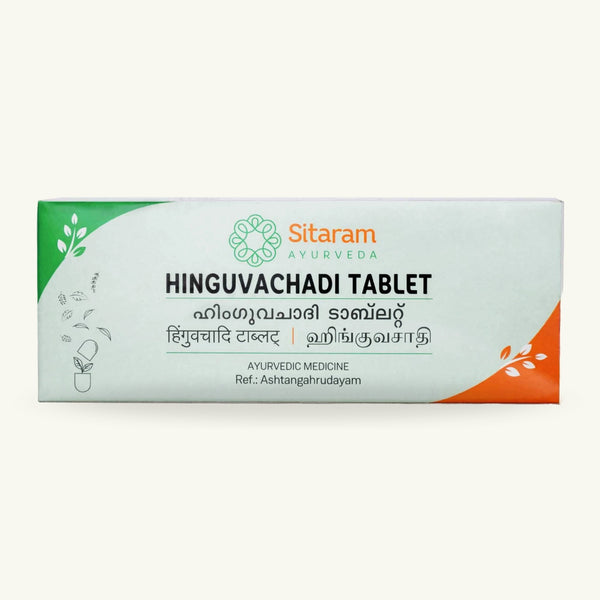 Sitaram Ayurveda, Hinguvachadi Tablets, 100 tablets, Ayurvedic supplement
