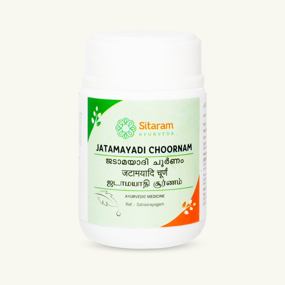 Sitaram Ayurveda, Jatamayadi Churnam, classical Ayurvedic preparation