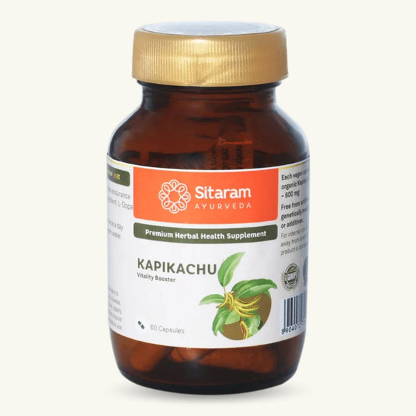 Sitaram Ayurveda, Kapikachu Capsules, Ayurvedic supplement