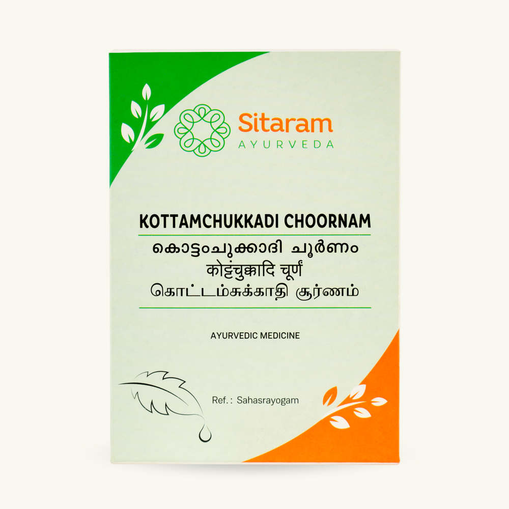 Sitaram Ayurveda, Kottamchukkadi Churnam, classical Ayurvedic preparation