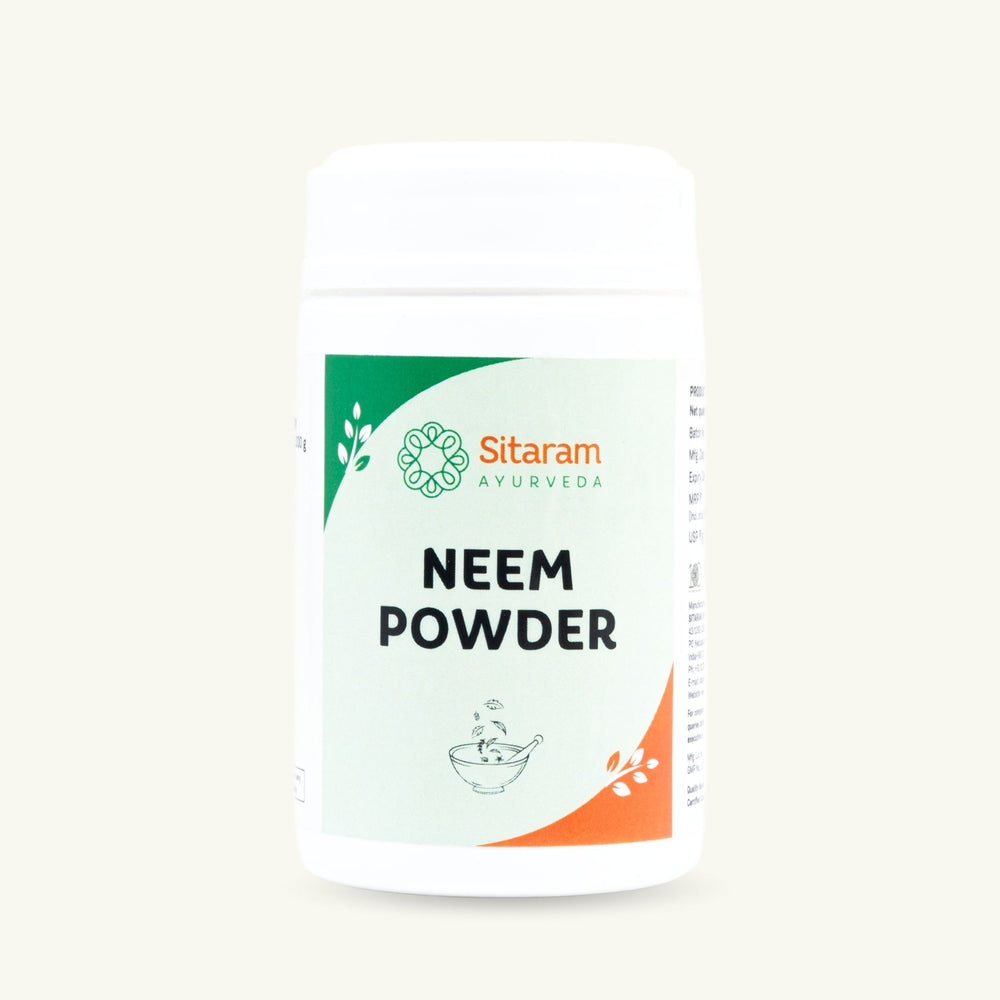 Sitaram Ayurveda, Neem Powder, Ayurvedic supplement
