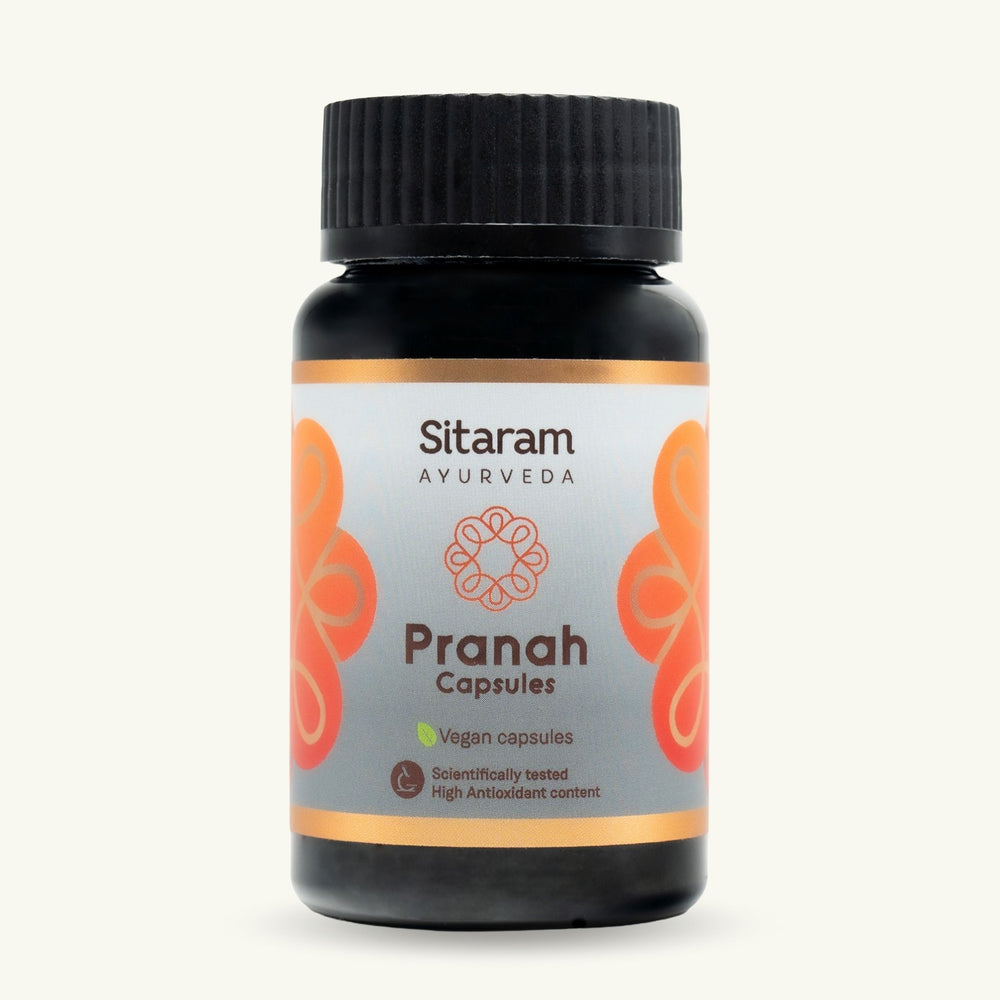 Sitaram Ayurveda, Pranah Capsules, Ayurvedic supplement