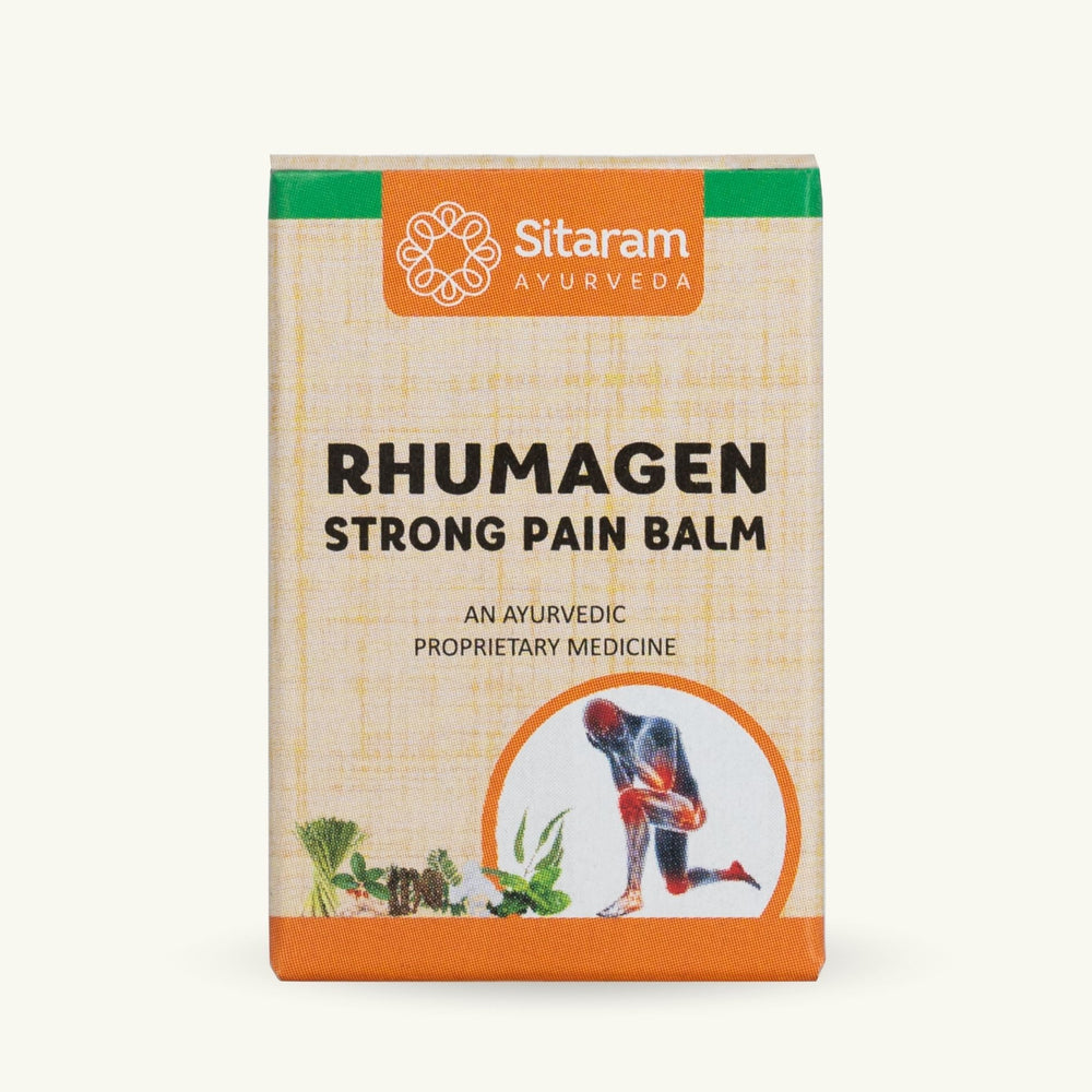 Sitaram Ayurveda, Rhumagen Pain Balm, classical Ayurvedic preparation