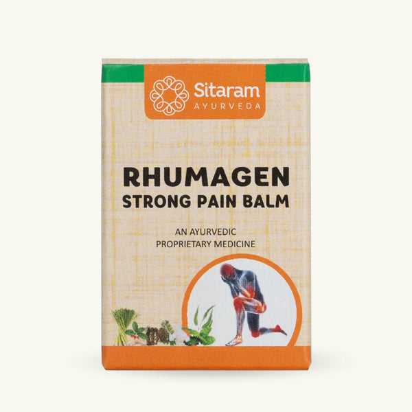 Sitaram Ayurveda, Rhumagen Pain Balm, classical Ayurvedic preparation