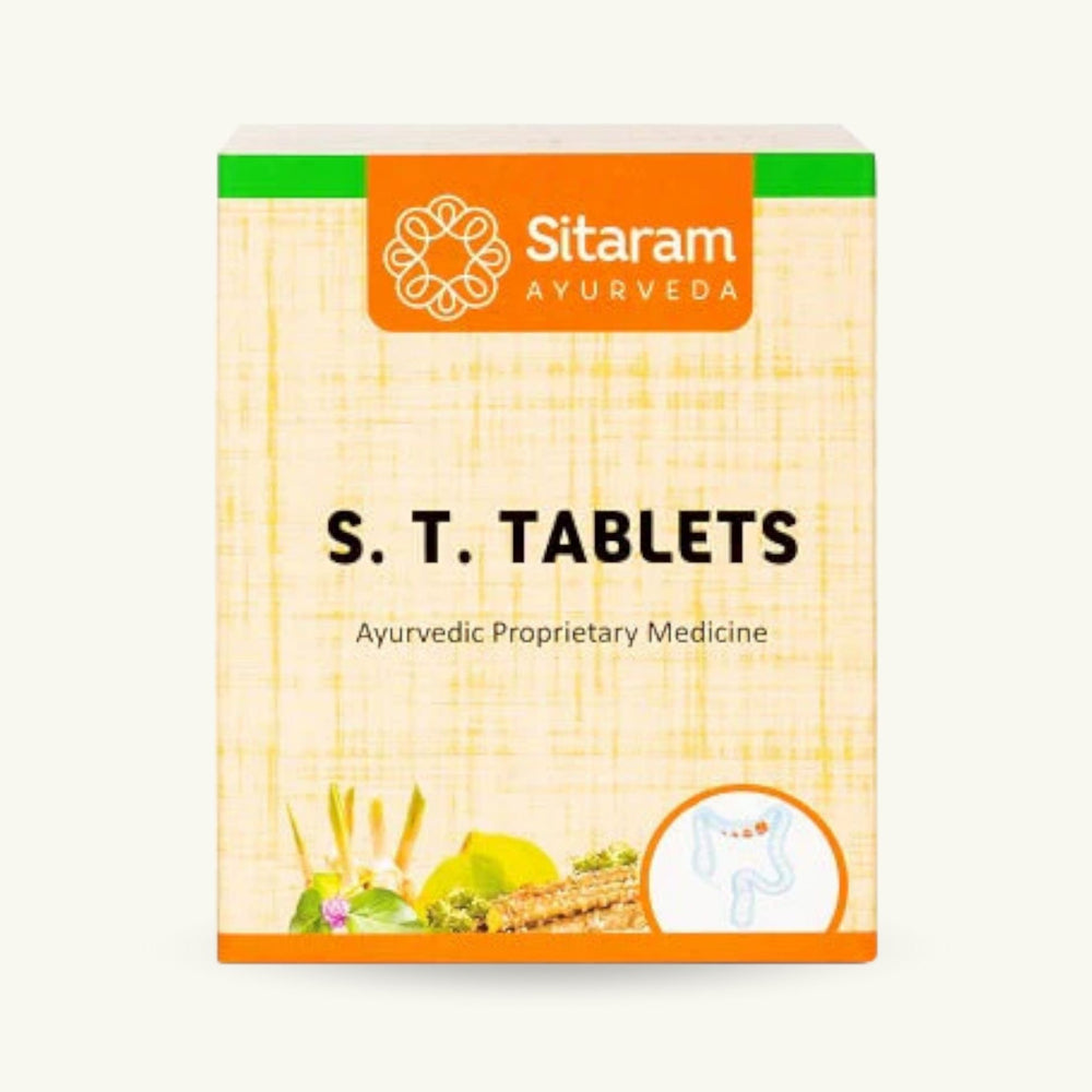 Sitaram Ayurveda, S. T. Tablets, 50 tablets, Ayurvedic supplement