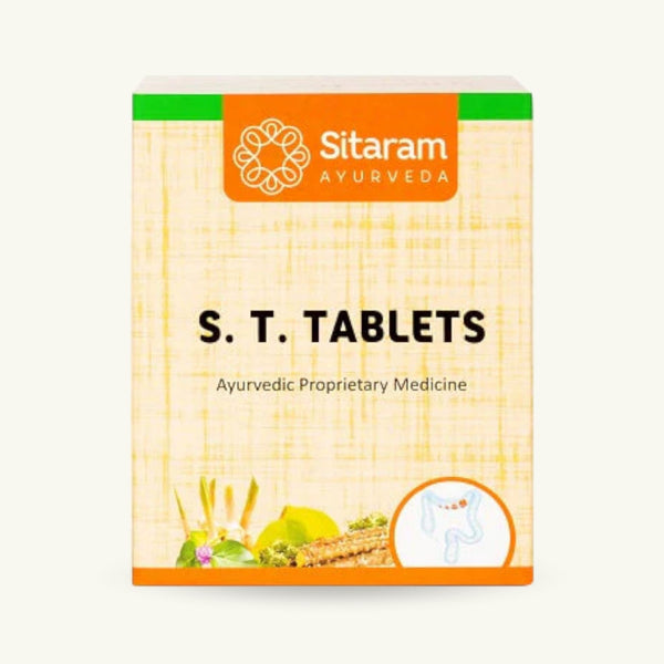 Sitaram Ayurveda, S. T. Tablets, 50 tablets, Ayurvedic supplement