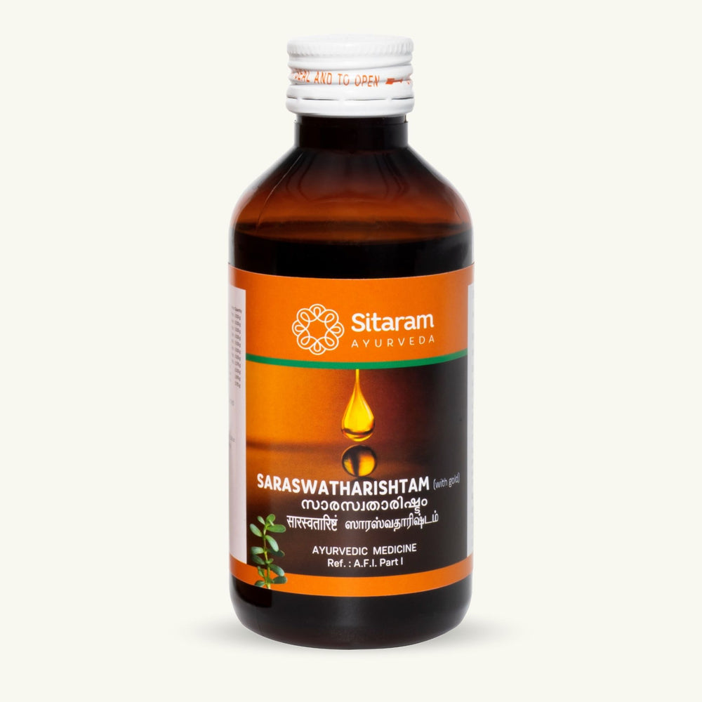 Sitaram Ayurveda, Saraswatharishtham, Ayurvedic supplement