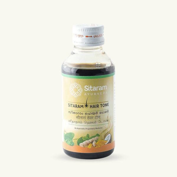 Sitaram Ayurveda, Sitaram Hair Tone, 100 ml, classical Ayurvedic preparation
