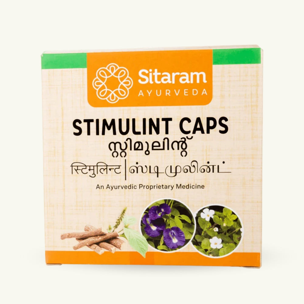 Sitaram Ayurveda, Stimulint Capsules, 100 capsules, Ayurvedic supplement