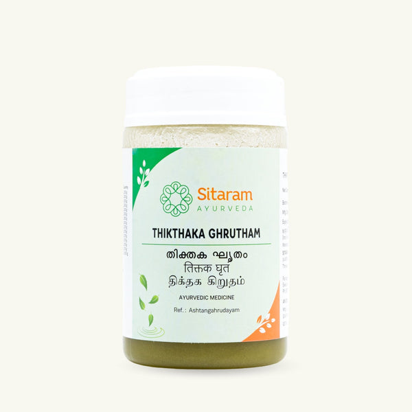 Sitaram Ayurveda, Thikthakam Ghritham, Ayurvedic supplement