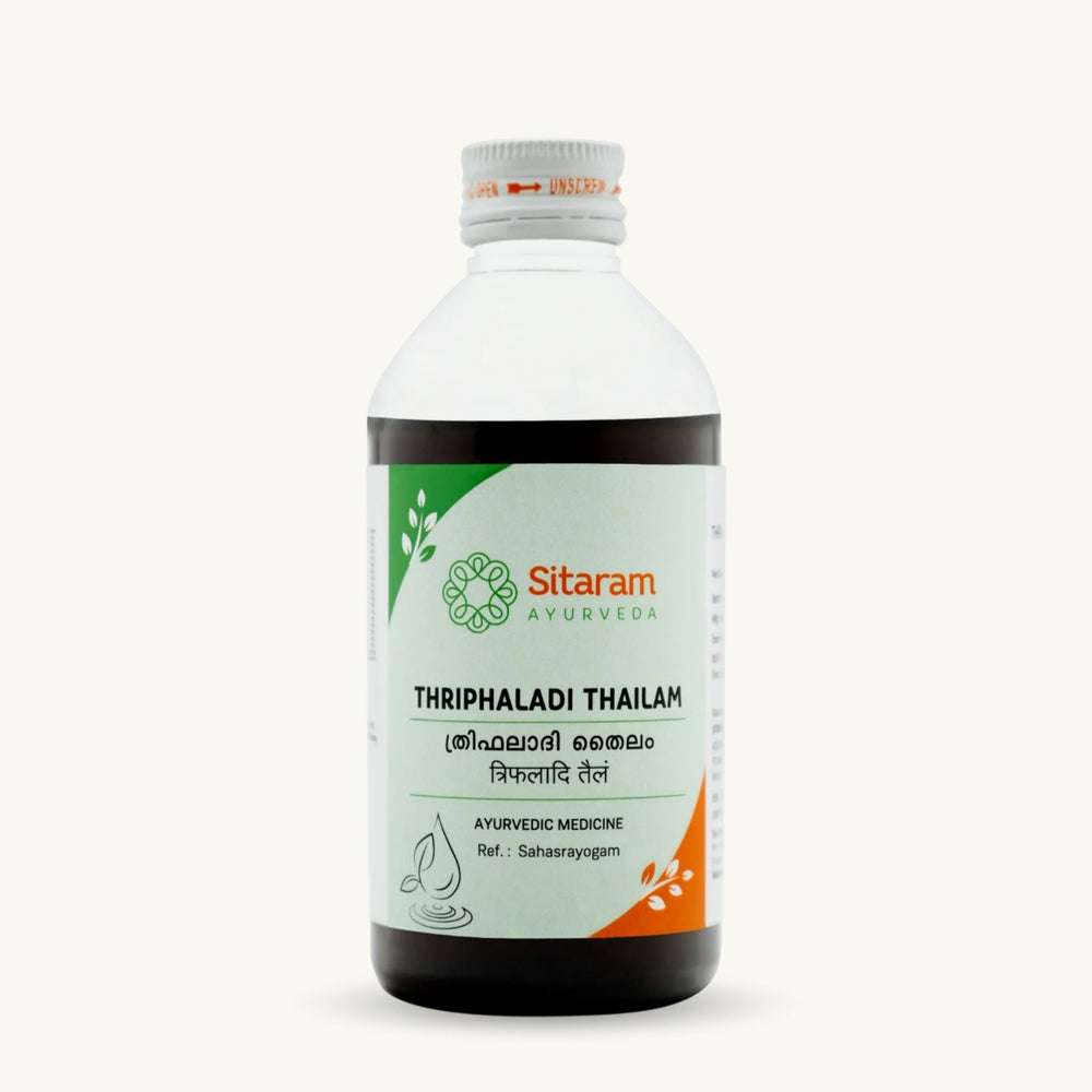Sitaram Ayurveda, Triphaladi Thailam, classical Ayurvedic Thailam