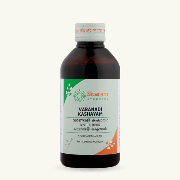 Sitaram Ayurveda, Varanadi Kashayam, 200 ml, Ayurvedic supplement